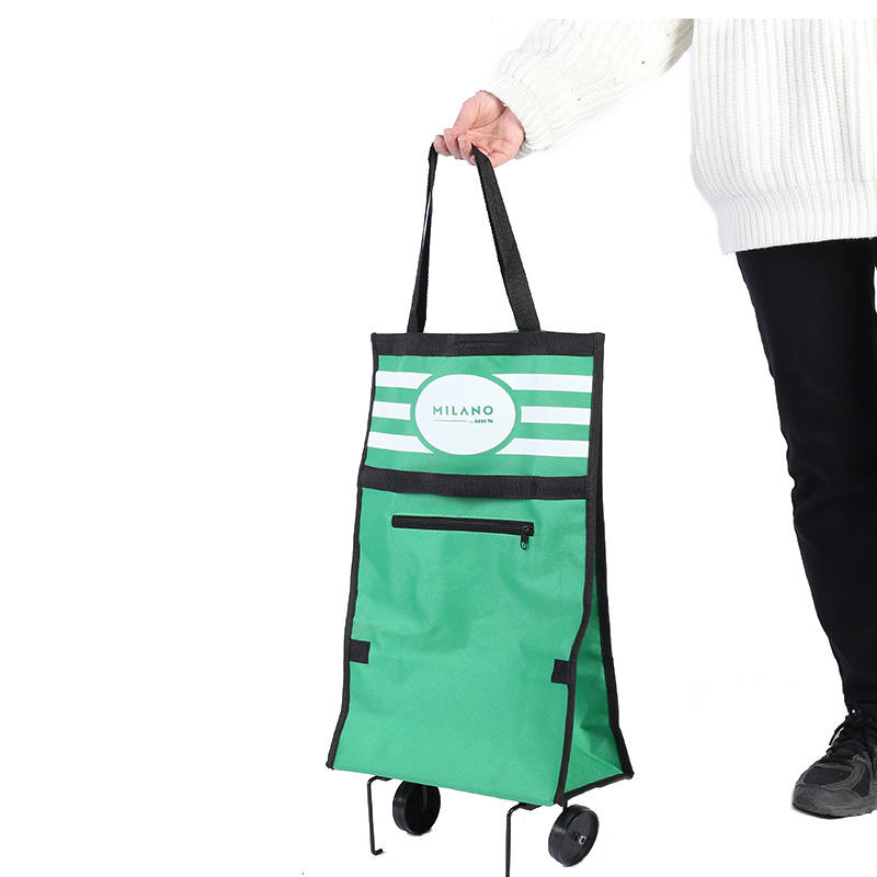 Shopping Trolley Bag on Wheels for Supermarket and Vegetable Market
