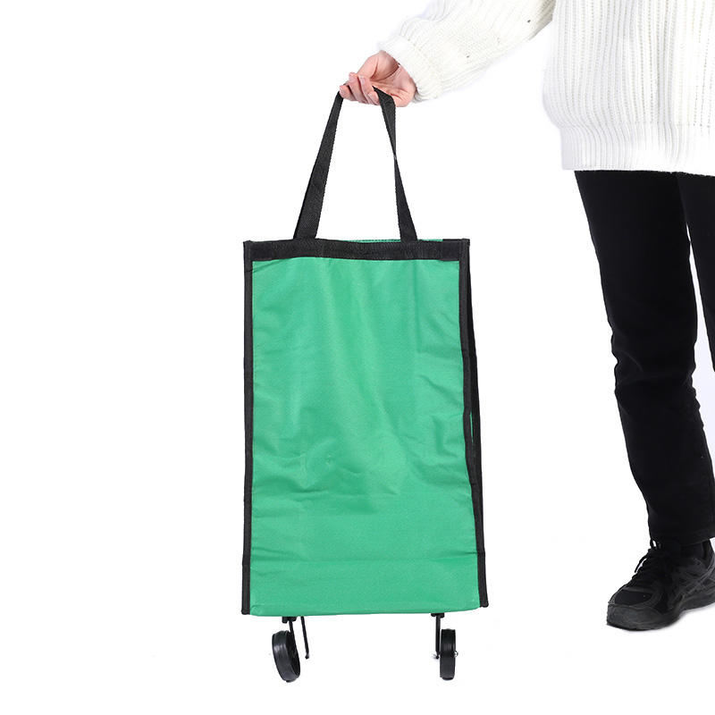 Shopping Trolley Bag on Wheels for Supermarket and Vegetable Market