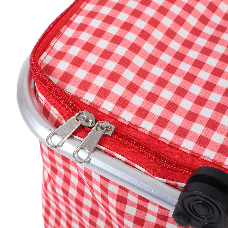 Hot and Cold Double Handles Picnic Basket