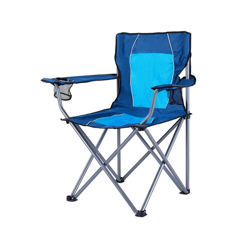 Plastic Sprayed Iron Pipe Single Arm Camping Chair