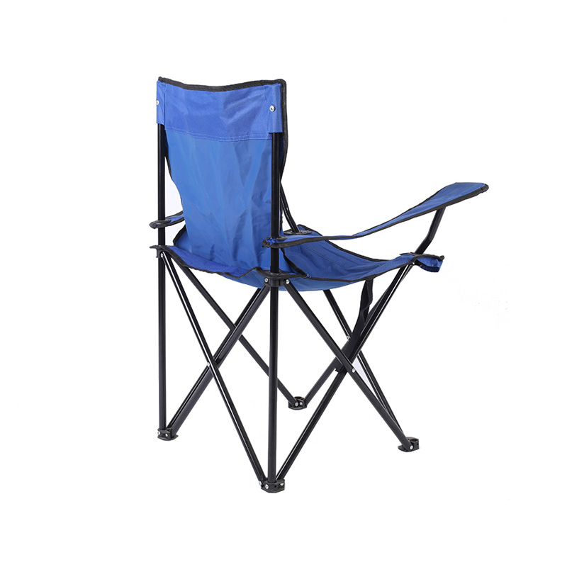 Plastic Sprayed Iron Pipe Single Arm Camping Chair