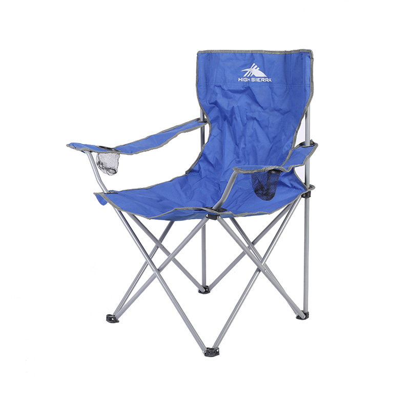 Plastic Sprayed Iron Pipe Single Arm Camping Chair