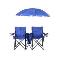 Double Oxford Cloth Arm Camping Chair
