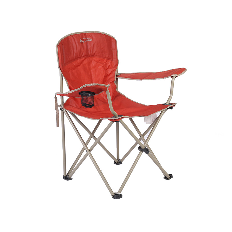 Plastic Sprayed Iron Pipe Single Arm Camping Chair