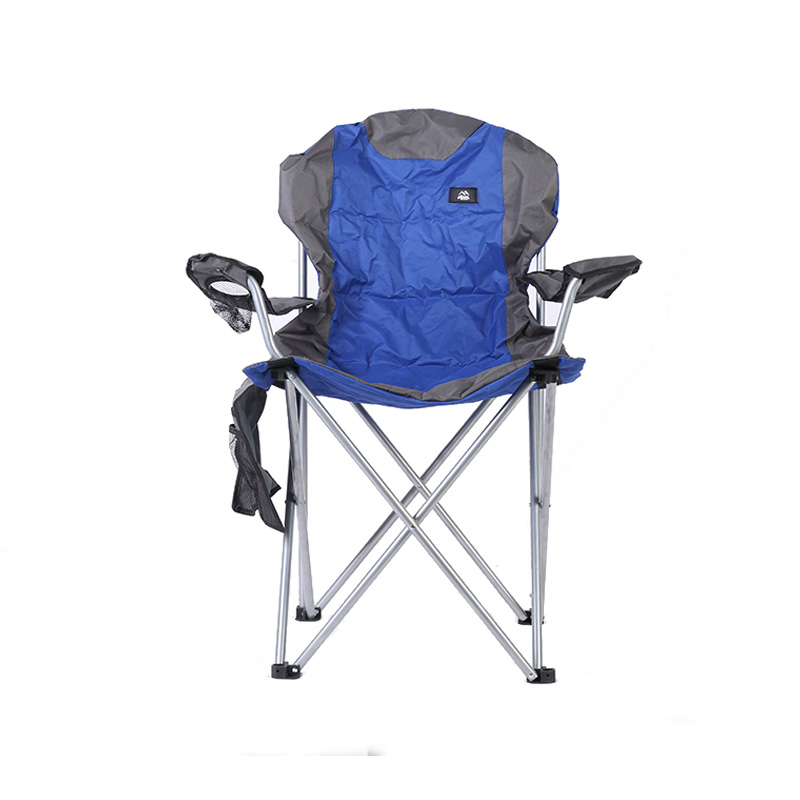 Plastic Sprayed Iron Pipe Single Arm Camping Chair