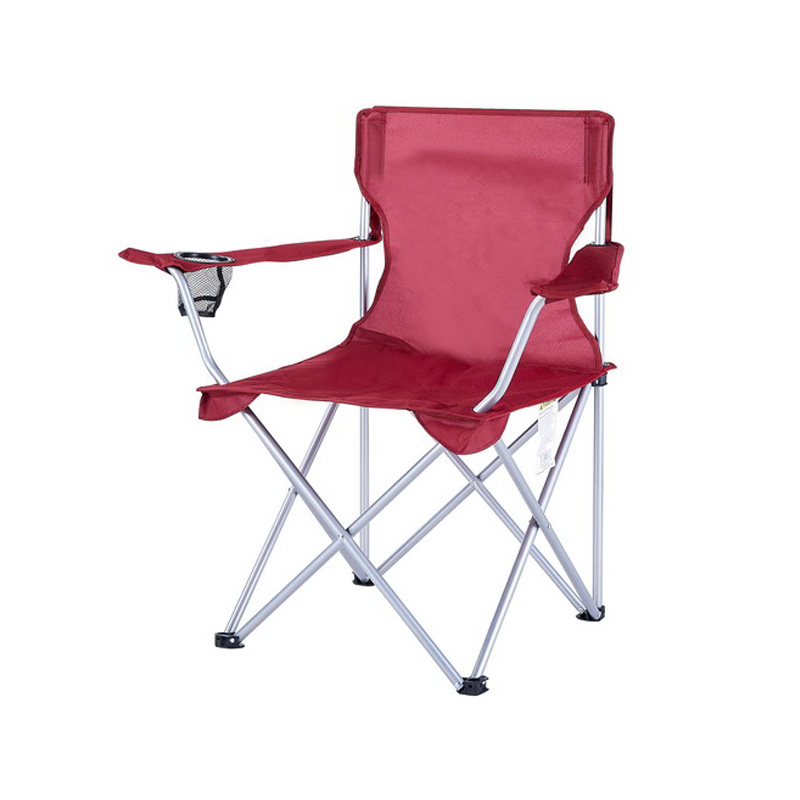 Plastic Sprayed Iron Pipe Single Arm Camping Chair