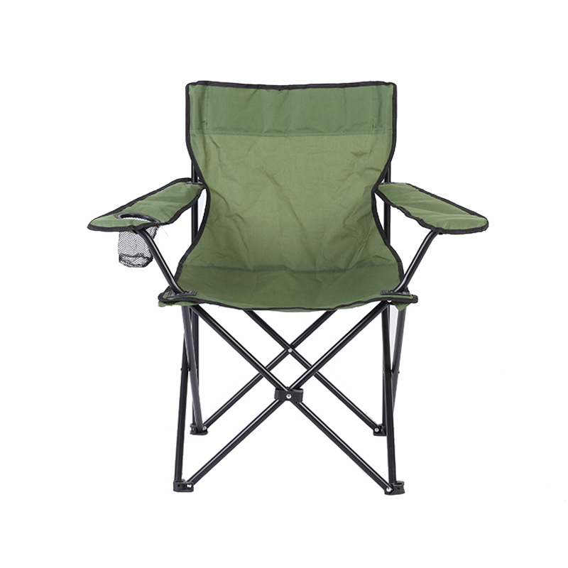 Plastic Sprayed Iron Pipe Single Arm Camping Chair