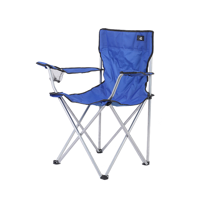 Plastic Sprayed Iron Pipe Single Arm Camping Chair