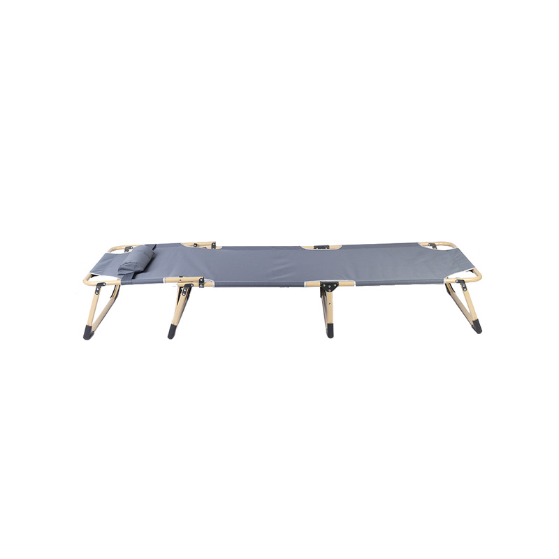 Single Folding Sun Bed with Headrest