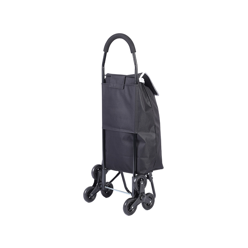 Foam Grip Climb Stairs Three-wheeled Shopping Trolley Bag