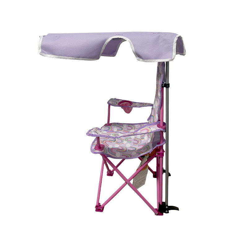 Children's Arm Camping Chair With Canopy